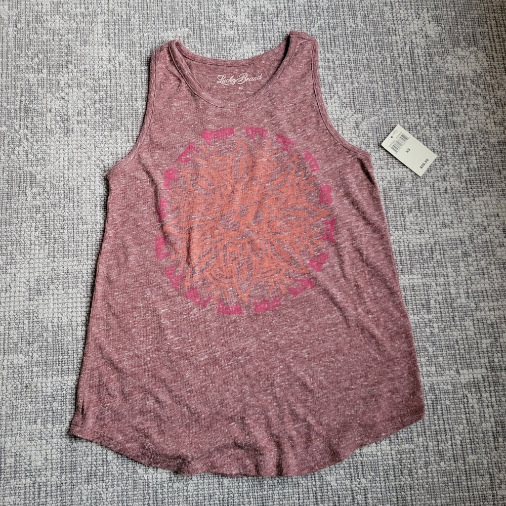 Lucky Brand Racerback Tank Top